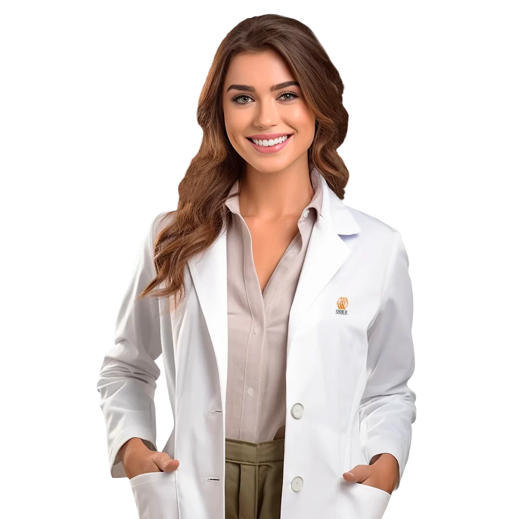Profesional de Odex sonriendo